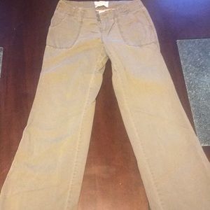 London Jean Chino Pant Khaki size 2 Eva Fit